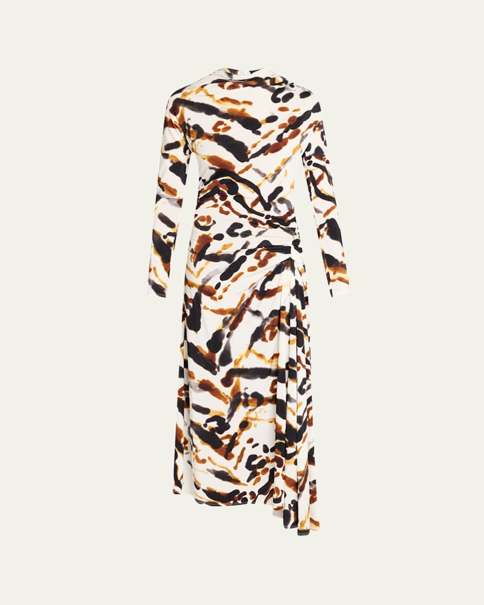 Lia Long-Sleeve Maxi Dress